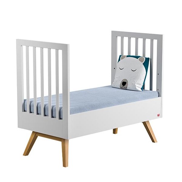 Crib 70 x 140 cm Nature White Vox MyLittleRoom