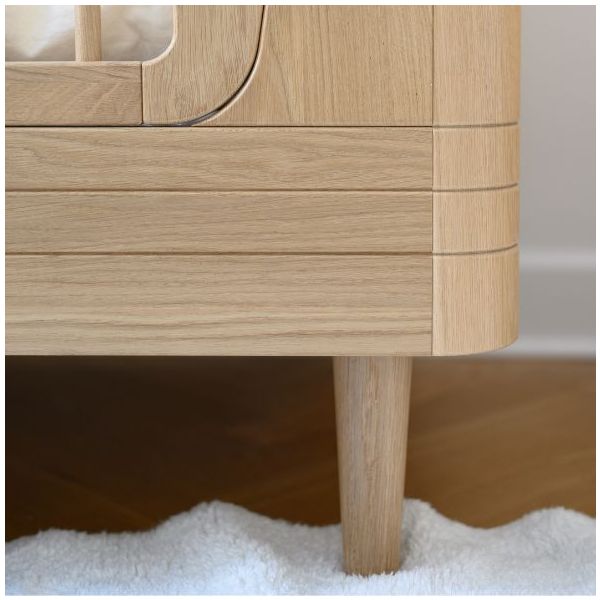 Nature Convertible Crib 2.0 - Oak