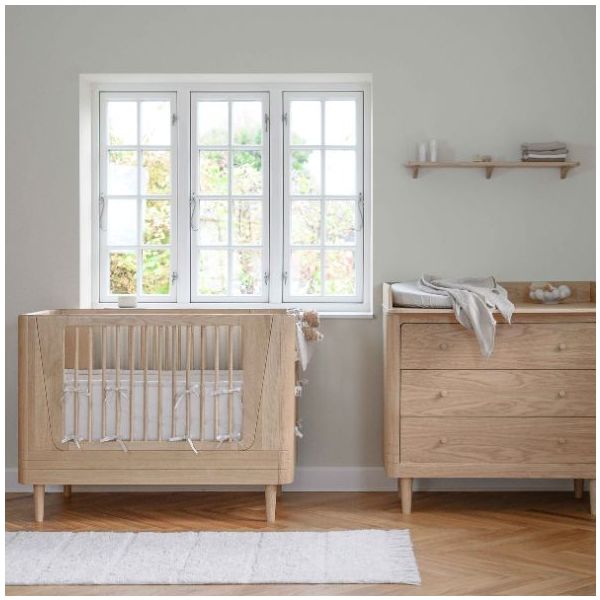 Nature Convertible Crib 2.0 - Oak