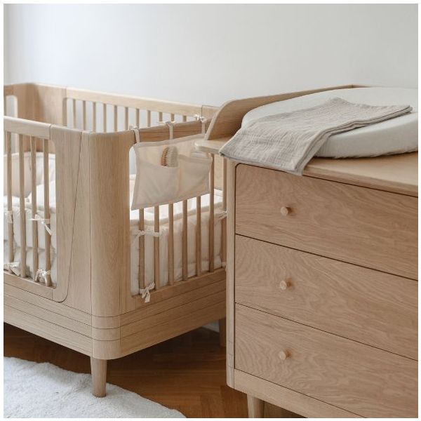 Nature Convertible Crib 2.0 - Oak
