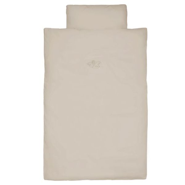 Parure de lit 100 x 140 cm - Cygne Argile