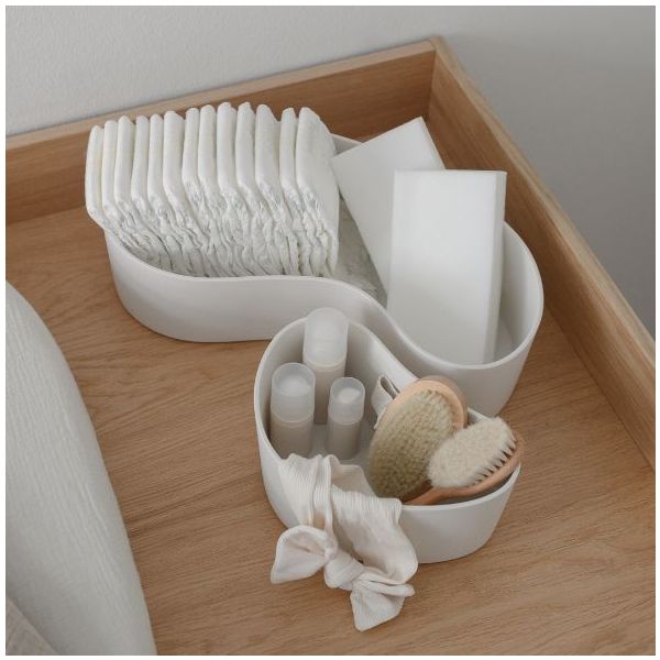 Wave Storage Box - Large - Ivory