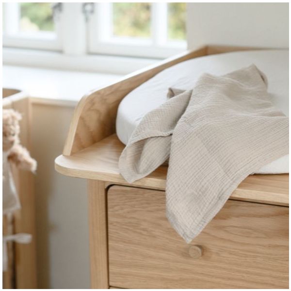 Coffret cadeau - Set de 2 petits langes - Argile / Terre