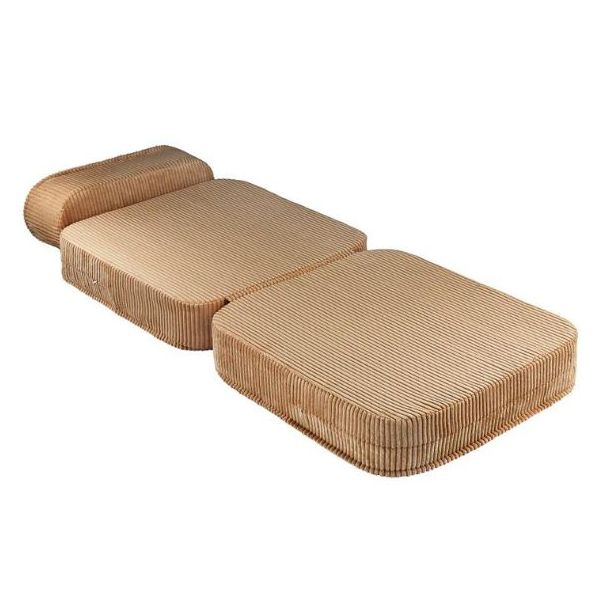 Chauffeuse convertible enfant en velours côtelé - Toffee