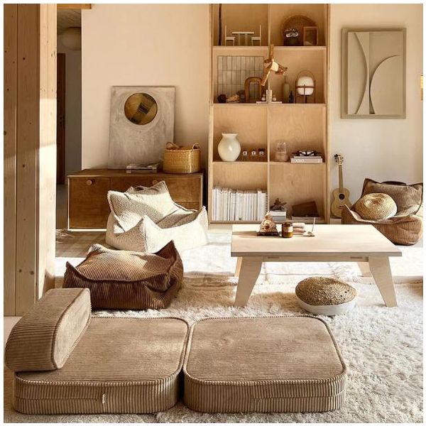 Chauffeuse convertible enfant en velours côtelé - Toffee