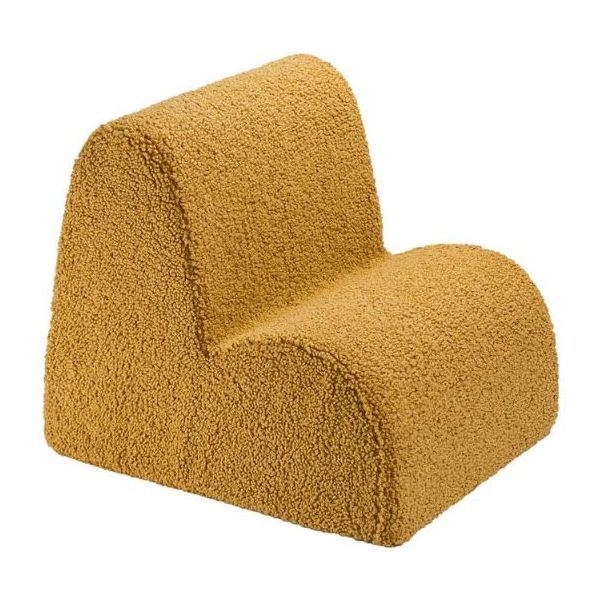 Chaise enfant en bouclette Cloud - Caramel