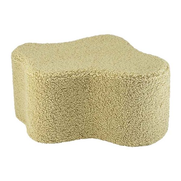 Pouf enfant en bouclette Cloud - Matcha