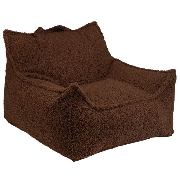 Pouf fauteuil Ado Club - Noisette