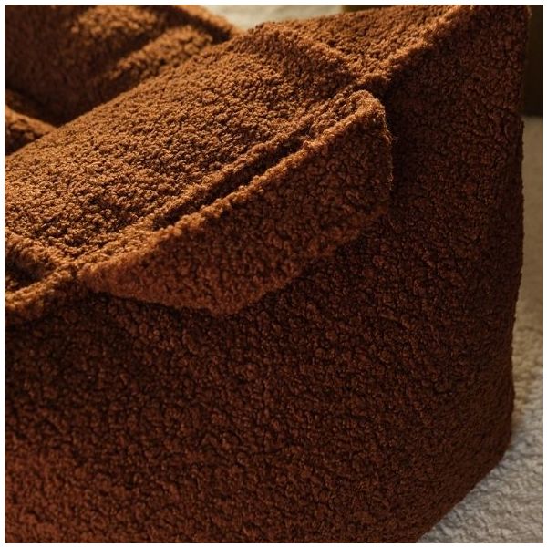 Pouf fauteuil Ado Club - Noisette