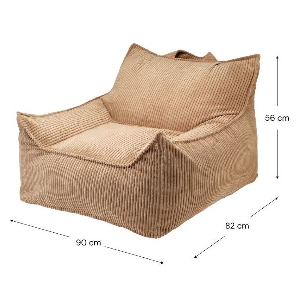 Sessel für Teenager Club - Toffee