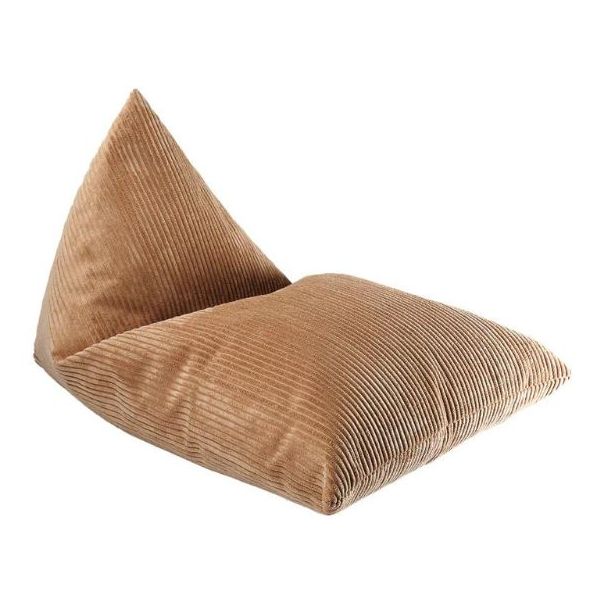 Pouf enfant en velours côtelé Lounger - Toffee