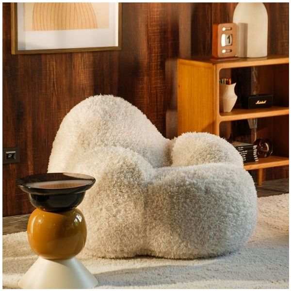 Fauteuil Ado Momo - Crème