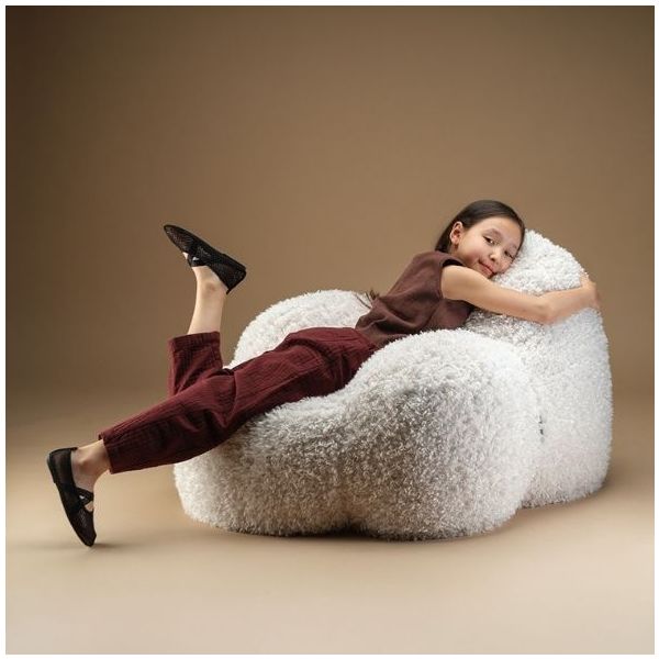 Fauteuil Ado Momo - Crème
