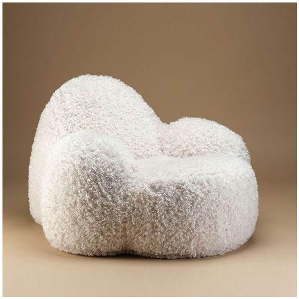 Fauteuil Ado Momo - Crème