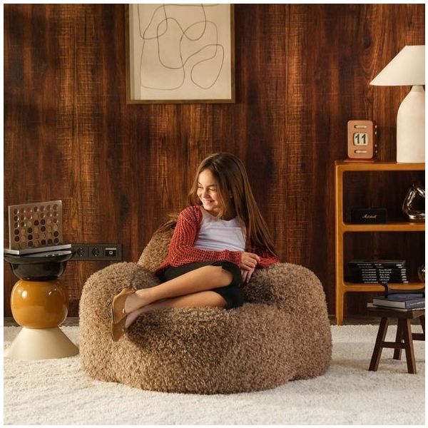 Fauteuil Ado Momo - Truffe