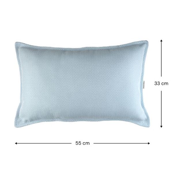 Coussin rectangulaire d'extérieur - Azur