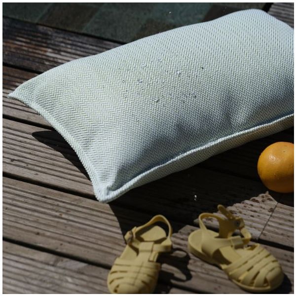 Coussin rectangulaire d'extérieur - Azur