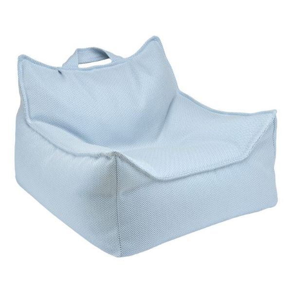 Pouf fauteuil enfant d'extérieur - Azur