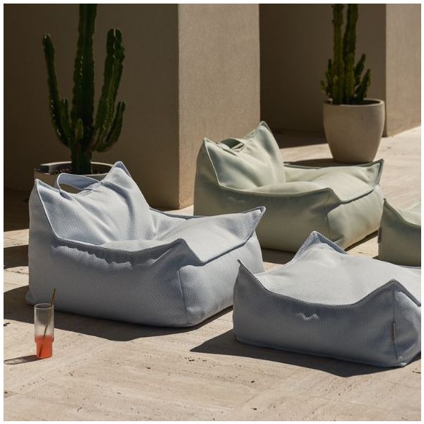 Pouf fauteuil enfant d'extérieur - Azur