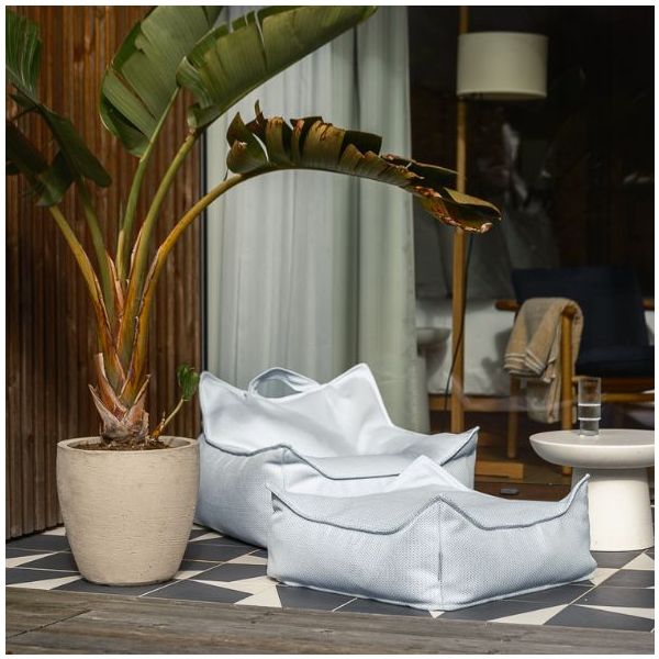 Pouf fauteuil enfant d'extérieur - Azur