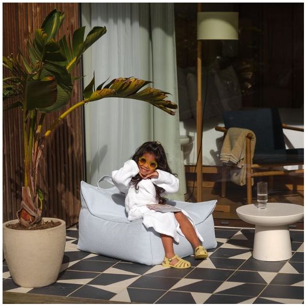 Pouf fauteuil enfant d'extérieur - Azur