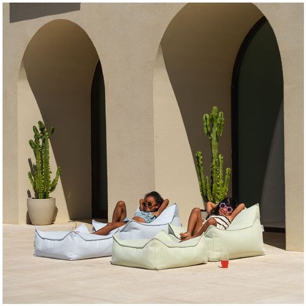 Pouf fauteuil enfant d'extérieur - Azur