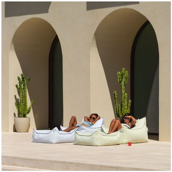 Pouf fauteuil enfant d'extérieur - Azur