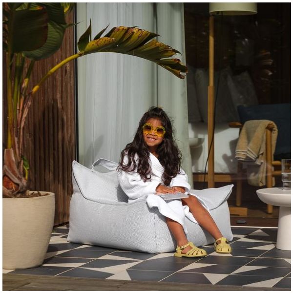 Pouf fauteuil enfant d'extérieur - Azur