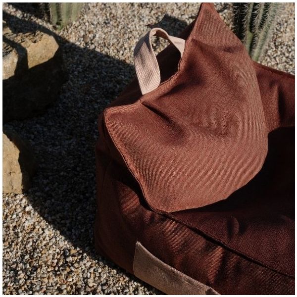 Kids Outdoor Beanbag Chair - Pomegranate