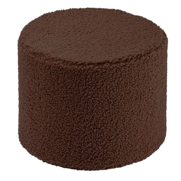 Round Kids Bouclé Beanbag - Warm Hazel