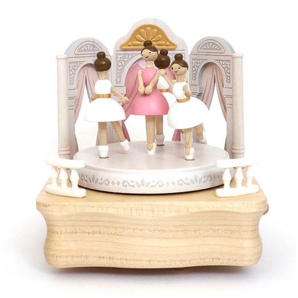 Boîte à musique en bois - Ballet