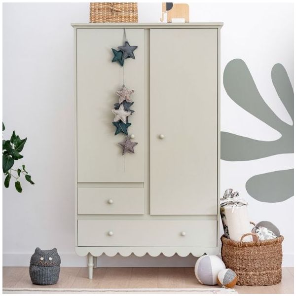 Armoire 2 portes Babushka - Olive