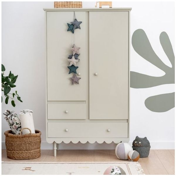 Armoire 2 portes Babushka - Olive