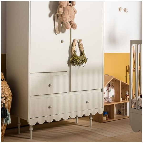 Armoire 2 portes Babushka - Olive