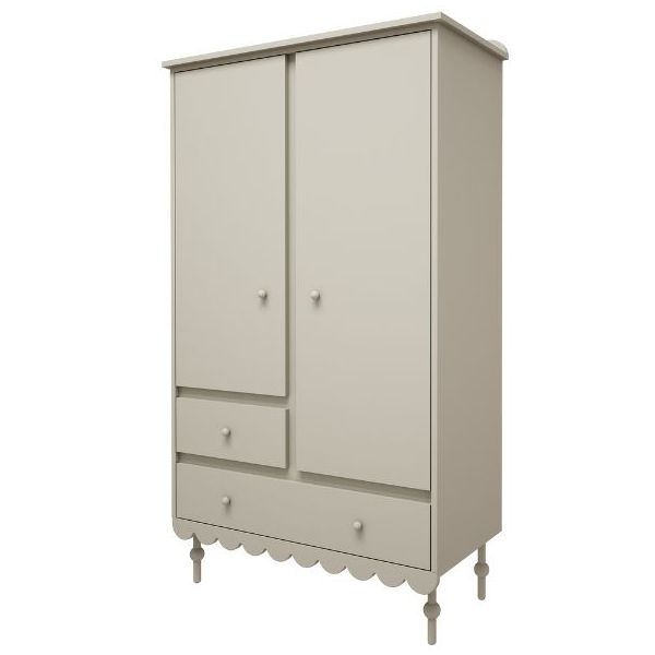 Armoire 2 portes Babushka - Olive