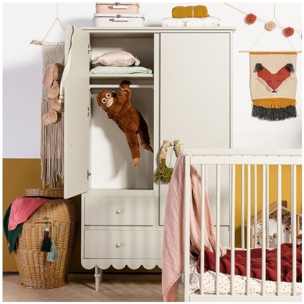 Armoire 2 portes Babushka - Olive