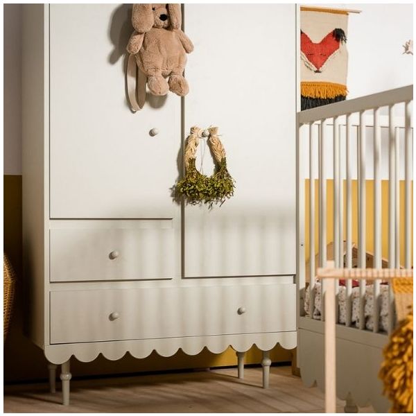 Armoire 2 portes Babushka - Olive