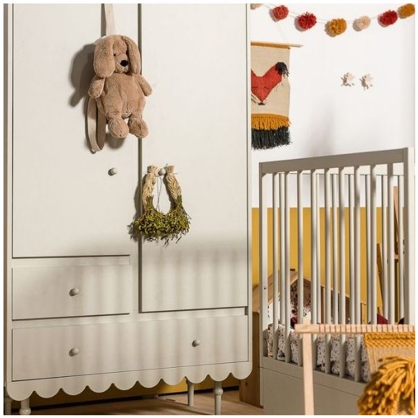 Armoire 2 portes Babushka - Olive