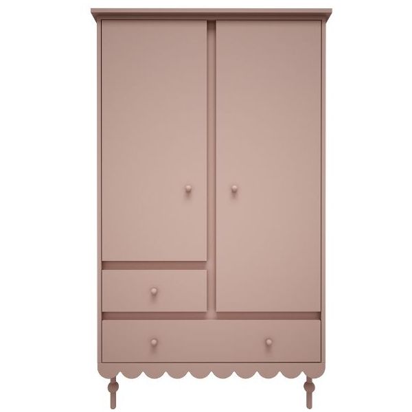 Armoire 2 portes Babushka - Rose