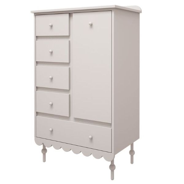 Armoire basse Babushka - Blanc
