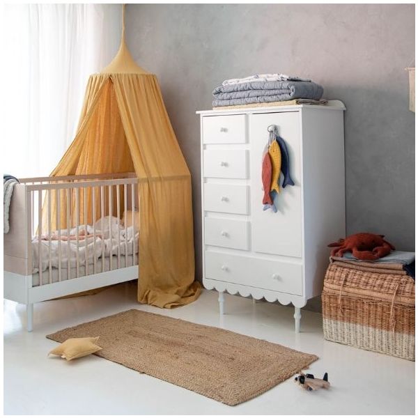 Armoire basse Babushka - Blanc