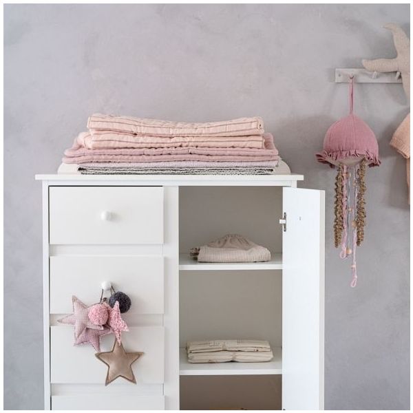 Armoire basse Babushka - Blanc