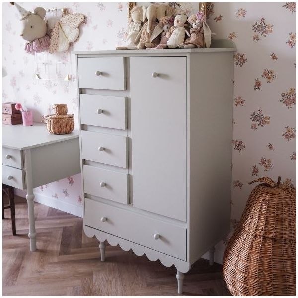 Armoire basse Babushka - Olive