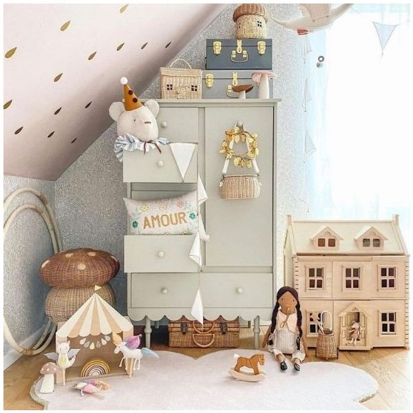 Armoire basse Babushka - Olive