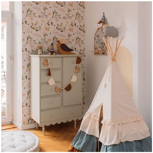 Armoire basse Babushka - Olive