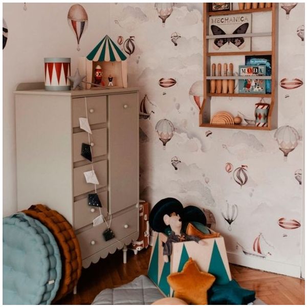 Armoire basse Babushka - Olive