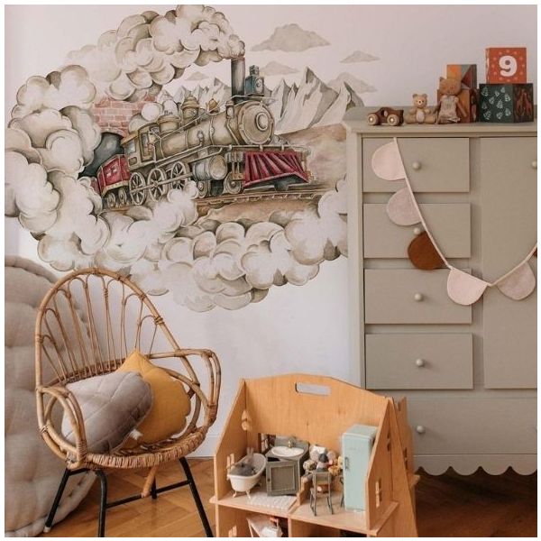 Armoire basse Babushka - Olive