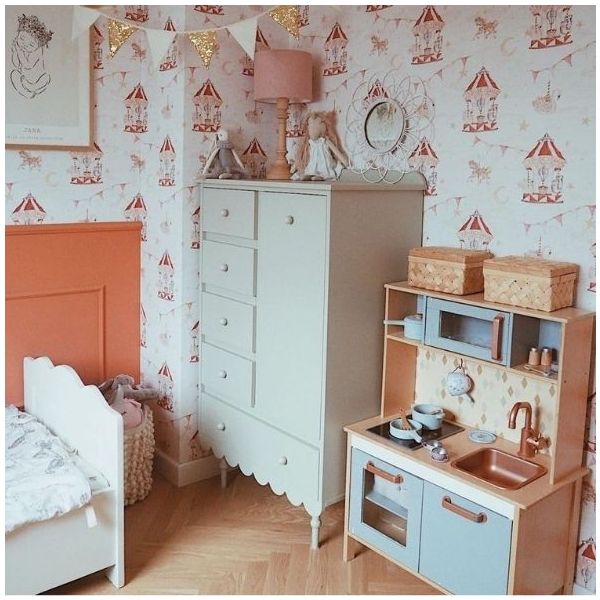 Armoire basse Babushka - Olive