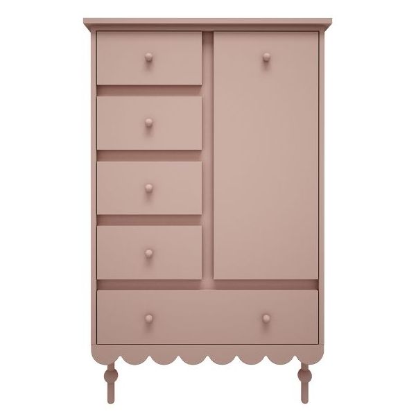 Armoire basse Babushka - Rose