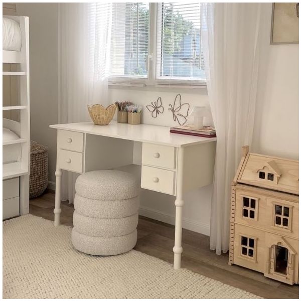 Bureau Babushka - Blanc - Dès 7 ans